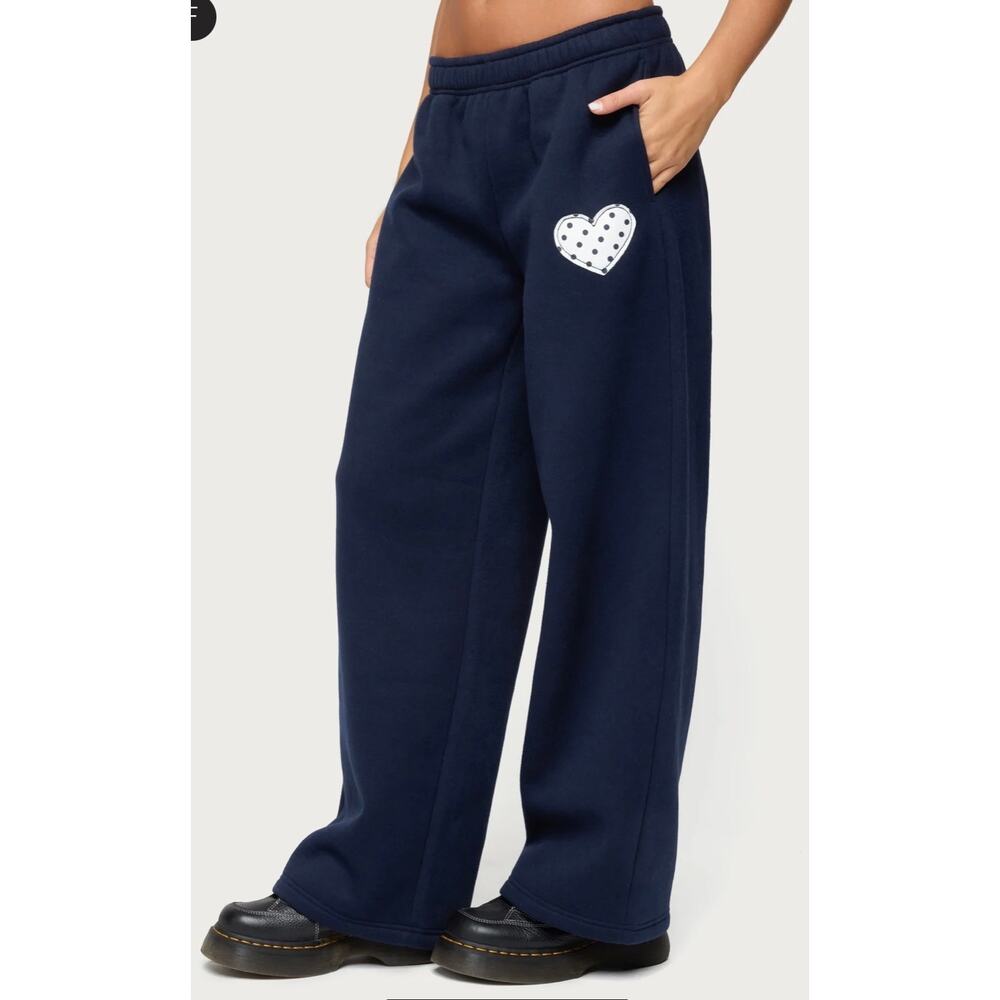 Edikted heart sweatpants